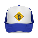 YIELD TO REPTILIANS - funny UFO conspiracy theory alien believer Mesh Trucker Cap