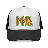 PMA - Positive Mental Attitude Classic Hardcore Punk Inspired Retro DC NY Mesh Trucker Cap