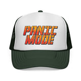 PANIC MODE - funny chaos worker panicking retro crazy insane planner Mesh Trucker Cap
