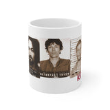 KILLER MUG - serial killers mugshot - 11 oz. Mug