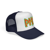 PMA - Positive Mental Attitude Classic Hardcore Punk Inspired Retro DC NY Mesh Trucker Cap