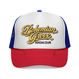 Bohemian Grove Social Club - new world order secret society conspiracy theory tourist Trucker Hat
