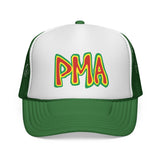 PMA - Positive Mental Attitude Classic Hardcore Punk Inspired Retro DC NY Mesh Trucker Cap