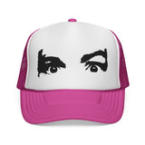 CULT LEADER EVIL EYES - Charles Manson true crime dark horror humor Mesh Trucker Cap