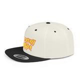 Hell Yeah Brother - 80s pop Culture Wrestling Quote USA bro Retro Throwback 6 Panel Flat Snap Back Hat