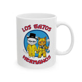 LOS GATOS HERMANOS - Not Pollos Funny Cat Lover Restaurant Pun - 11 oz. Mug