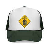 YIELD TO REPTILIANS - funny UFO conspiracy theory alien believer Mesh Trucker Cap