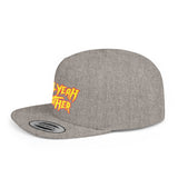 Hell Yeah Brother - 80s pop Culture Wrestling Quote USA bro Retro Throwback 6 Panel Flat Snap Back Hat