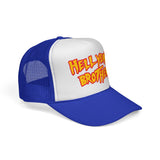 Hell Yeah Brother - 80s pop Culture Wrestling Quote USA bro Retro Throwback  Mesh Trucker Cap