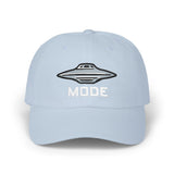 UFO MODE - aliens sci-fi funny conspiracy theory uap pilot flying retro vintage style embroidered Dad Hat