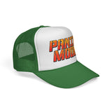 PANIC MODE - funny chaos worker panicking retro crazy insane planner Mesh Trucker Cap