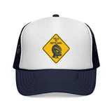 YIELD TO REPTILIANS - funny UFO conspiracy theory alien believer Mesh Trucker Cap