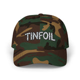 TINFOIL - hat Funny Conspiracy Theory Pun Alien UFO Lover Punny Sarcastic Embroidered Dad Cap