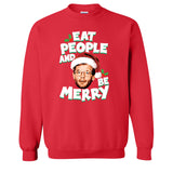EAT PEOPLE AND BE MERRY - "Santa Dahmer Christmas Sweater" -  Crewneck Sweatshirt