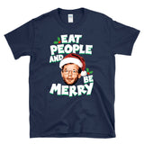 EAT PEOPLE AND BE MERRY -  "Santa Dahmer Christmas Sweater" - T-shirt