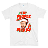 EAT PEOPLE AND BE MERRY -  "Santa Dahmer Christmas Sweater" - T-shirt