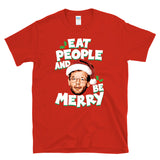EAT PEOPLE AND BE MERRY -  "Santa Dahmer Christmas Sweater" - T-shirt