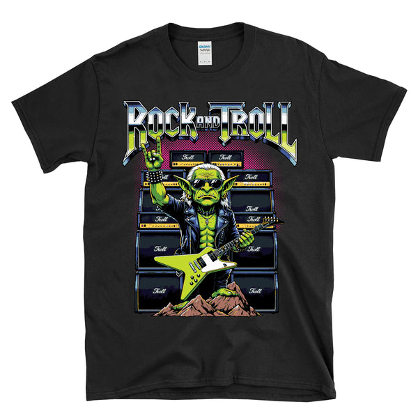 ROCK AND TROLL - T-shirt