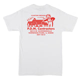 P.D.M. CONTRACTORS - John Wayne Gacy killer business - (2-sided) - T-shirt