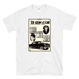 ED GEIN CAR EXHIBIT FLYER - Serial Killer advertisement - T-shirt