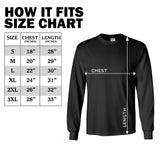 666 - Satanic Devil Child Mark Number of Beast - long sleeve t-shirt