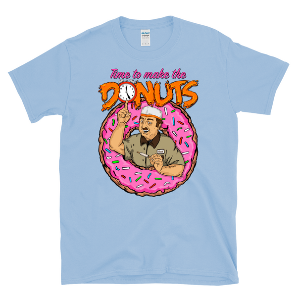 TIME TO MAKE THE DONUTS - vintage retro 80's - T-Shirt