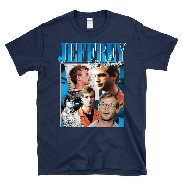 JEFFREY DAHMER - Serial Killer Pop Star Autograph Parody - T-Shirt