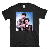 MENENDEZ - brothers portrait parody true crime - T-Shirt
