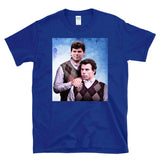 MENENDEZ - brothers portrait parody true crime - T-Shirt