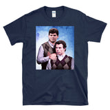 MENENDEZ - brothers portrait parody true crime - T-Shirt