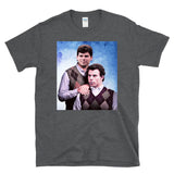 MENENDEZ - brothers portrait parody true crime - T-Shirt