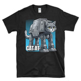 CAT-AT - Sci-Fi Cat Robot Space Movie Parody  - T-Shirt