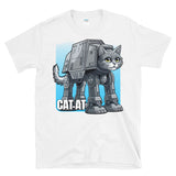 CAT-AT - Sci-Fi Cat Robot Space Movie Parody  - T-Shirt