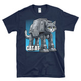 CAT-AT - Sci-Fi Cat Robot Space Movie Parody  - T-Shirt