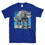 CAT-AT - Sci-Fi Cat Robot Space Movie Parody  - T-Shirt
