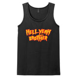 HELL YEAH BROTHER - Funny 80's Wrestling  - Tank Top