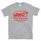 P.D.M. CONTRACTORS - John Wayne Gacy killer business - T-shirt