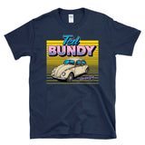 TED BUNDY SIGNATURE RACING - Serial Killer Beetle Race Car - T-Shirt