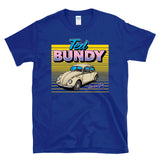 TED BUNDY SIGNATURE RACING - Serial Killer Beetle Race Car - T-Shirt