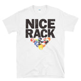 NICE RACK - Pool Player Pun - T-Shirt