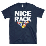 NICE RACK - Pool Player Pun - T-Shirt