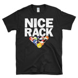 NICE RACK - Pool Player Pun - T-Shirt