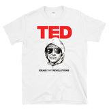 TED UNABOMBER TALKS -  Ideas Start Revolutions Kaczynski Police Sketch -  T-Shirt