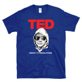 TED UNABOMBER TALKS -  Ideas Start Revolutions Kaczynski Police Sketch -  T-Shirt