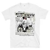 MOTHMAN - West Virginia Folklore UFO Alien Conspiracy -  T-Shirt