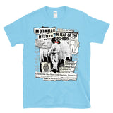MOTHMAN - West Virginia Folklore UFO Alien Conspiracy -  T-Shirt