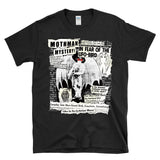 MOTHMAN - West Virginia Folklore UFO Alien Conspiracy -  T-Shirt