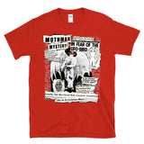 MOTHMAN - West Virginia Folklore UFO Alien Conspiracy -  T-Shirt