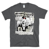 MOTHMAN - West Virginia Folklore UFO Alien Conspiracy -  T-Shirt