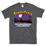 SANTA CARLA PIER VAMPIRE BATS - You'll Never Grow Old You'll Never Die Horror Movie Tourist -  T-shirt